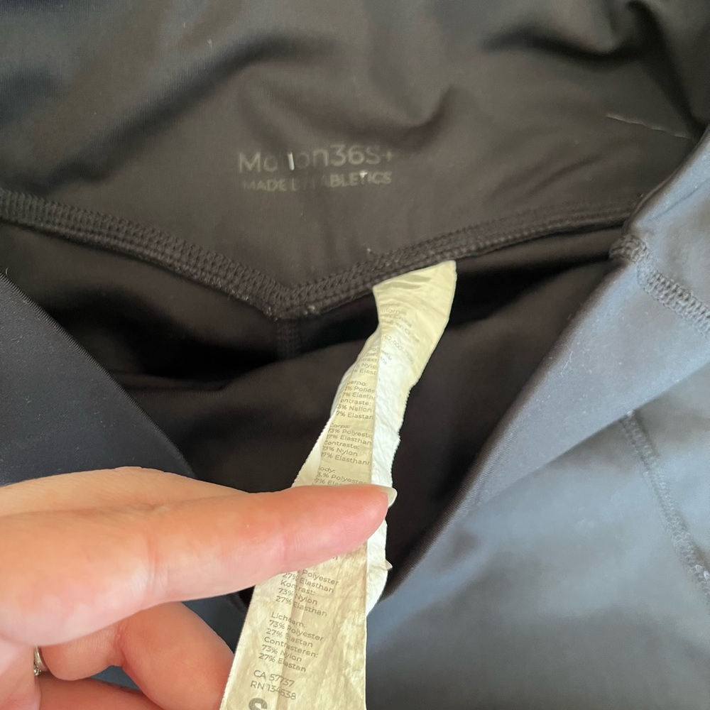 Fabletics Black Motion 365 Leggings - Picture 3 of 4